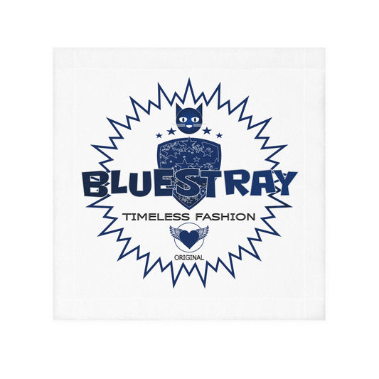 Bluestray Timeless Fashion Face Towel — Vintage Crest Logo