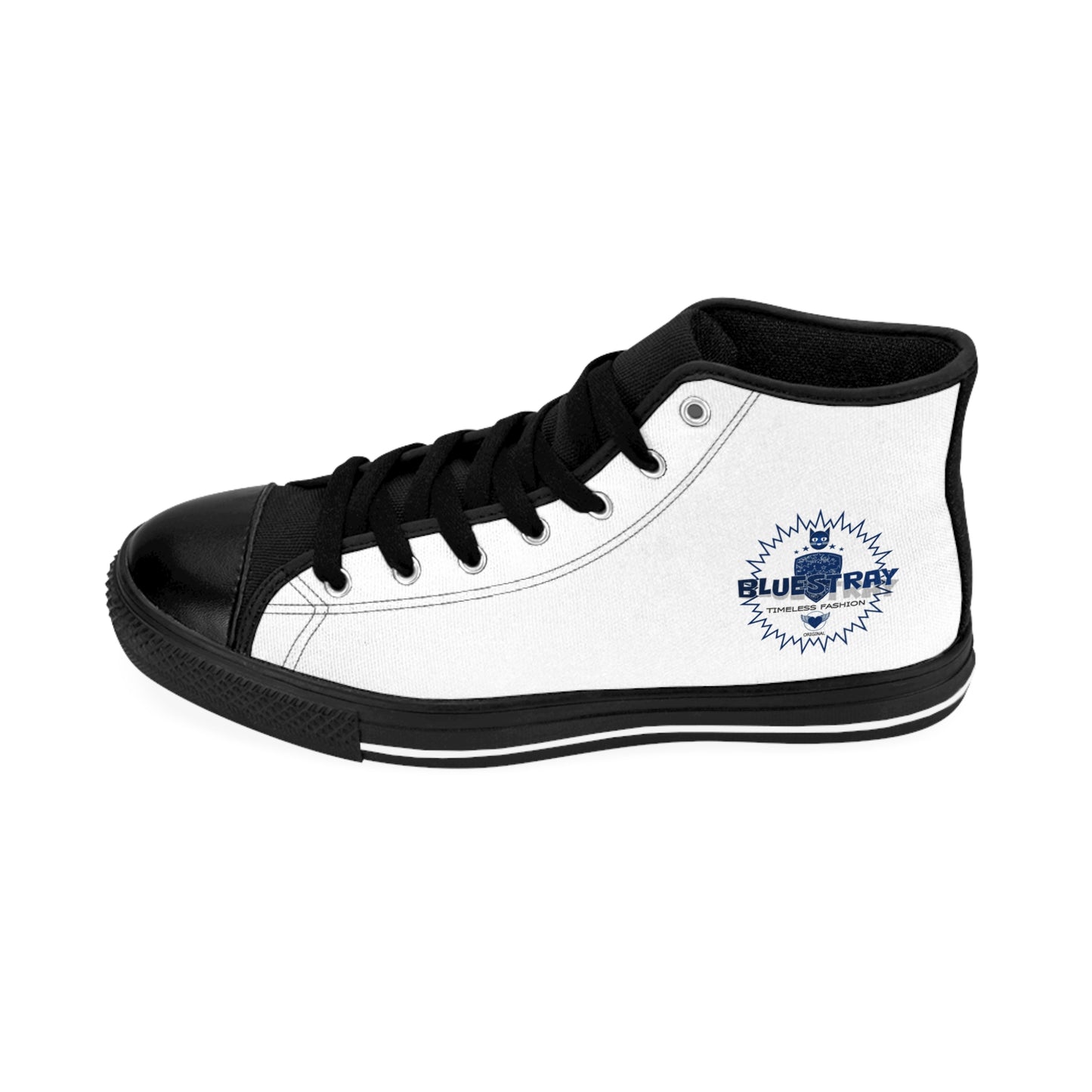 Classic High-Top Sneakers — Bluestray Logo
