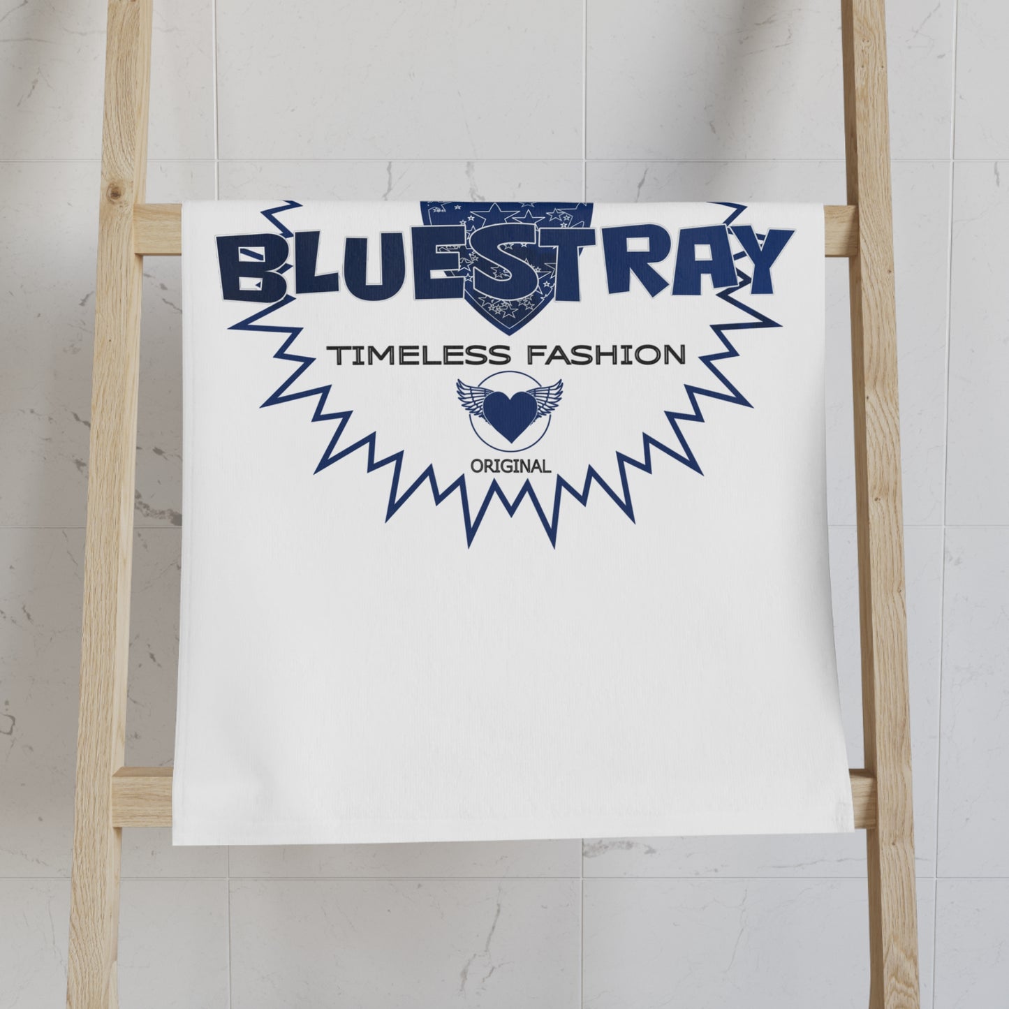 Bluestray Timeless Fashion Hand Towel — Nautical Vintage Logo