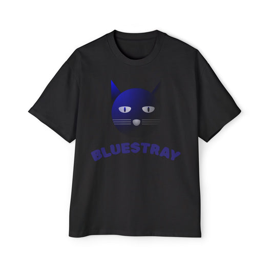 Bluestray Cat Tee — Graphic Men's Oversized T-Shirt