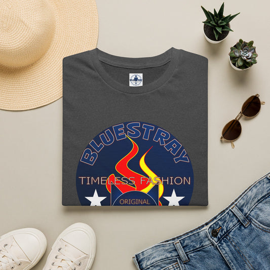 T-Shirt — Bluestary Timeless Fashion Graphic Tee (Flame Logo)