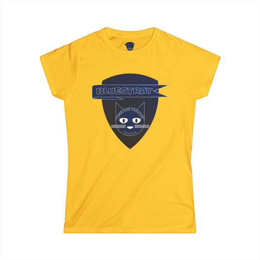 Bluestray Cat Logo Tee — Women's Graphic T-Shirt