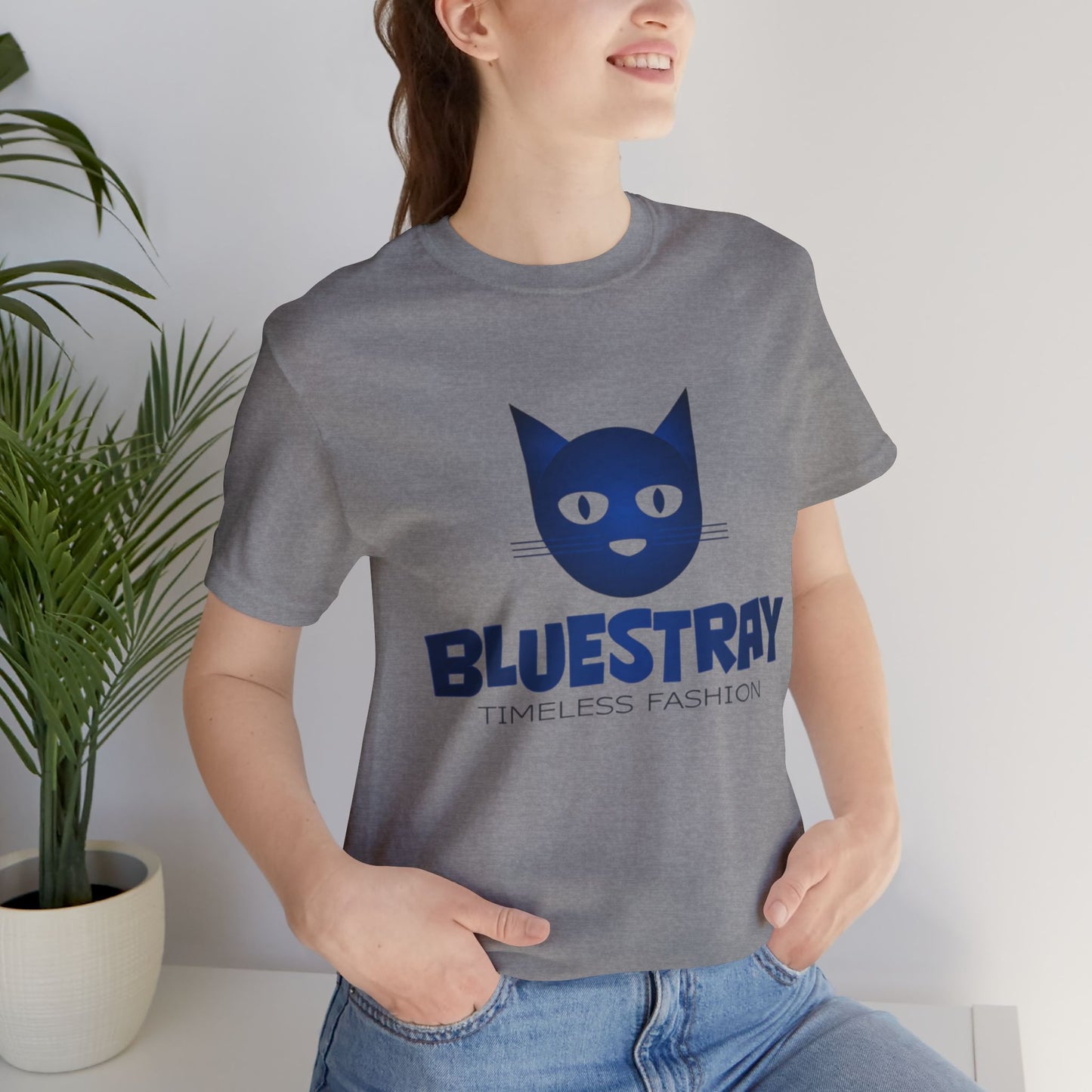 Bluestray Cat Logo T-Shirt — Timeless Fashion Graphic Tee