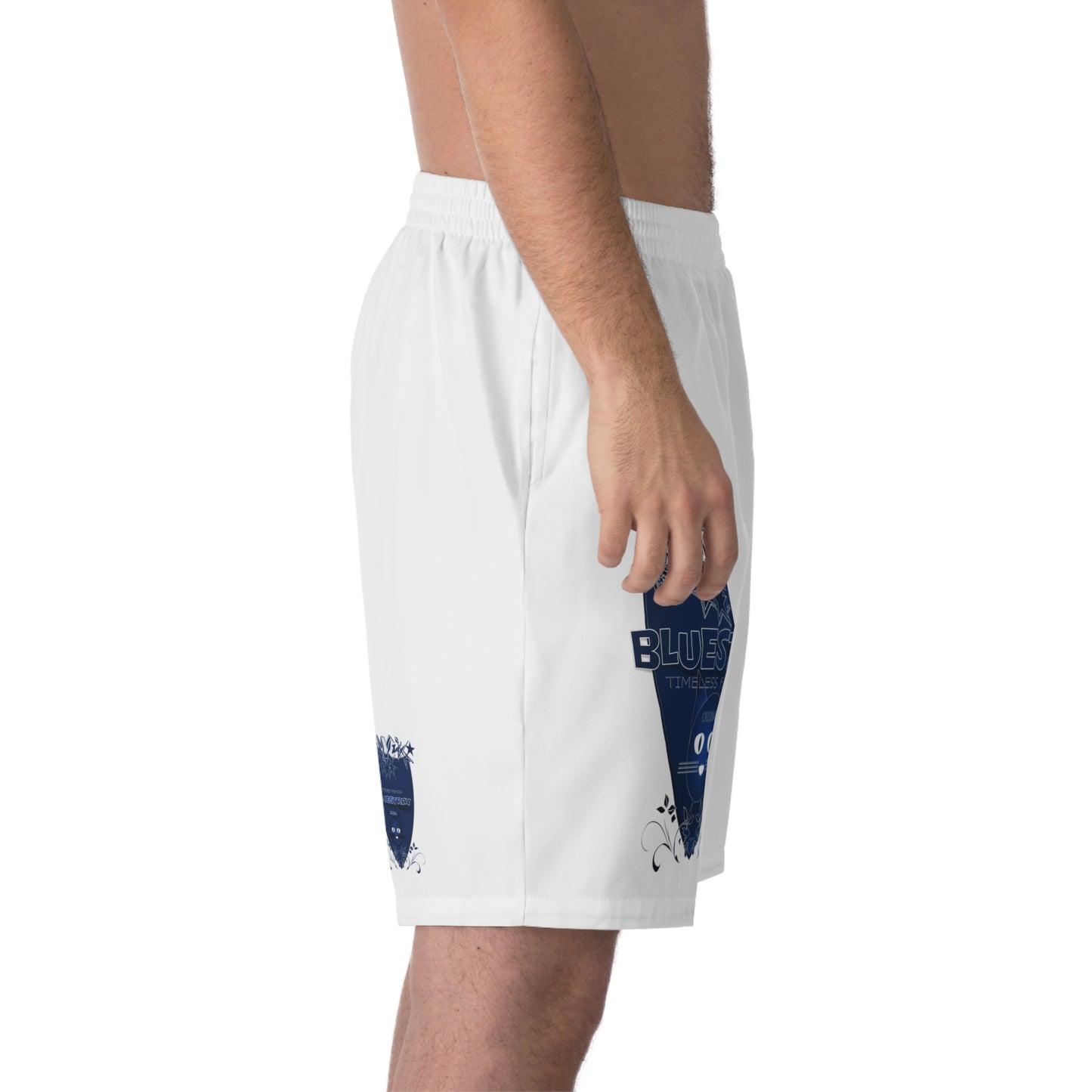 Beach Shorts — Bluestray Crest Graphic Swim Trunks