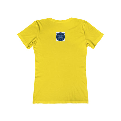Cat Star Graphic Tee — "Bluestray" Women's Boyfriend T‑Shirt
