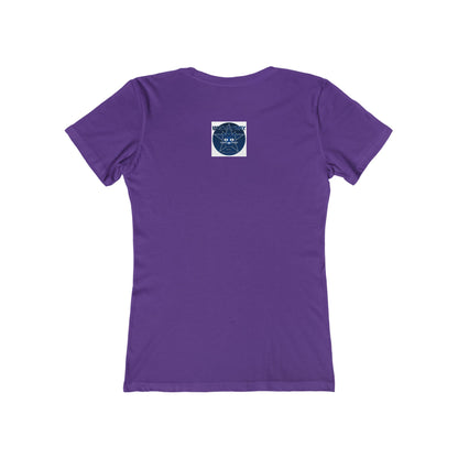 Cat Star Graphic Tee — "Bluestray" Women's Boyfriend T‑Shirt