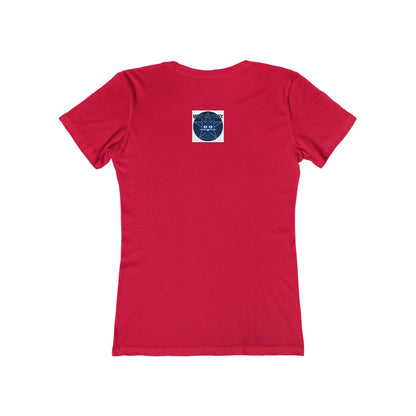 Cat Star Graphic Tee — "Bluestray" Women's Boyfriend T‑Shirt