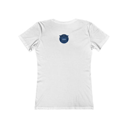 Cat Star Graphic Tee — "Bluestray" Women's Boyfriend T‑Shirt