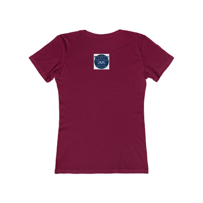 Cat Star Graphic Tee — "Bluestray" Women's Boyfriend T‑Shirt