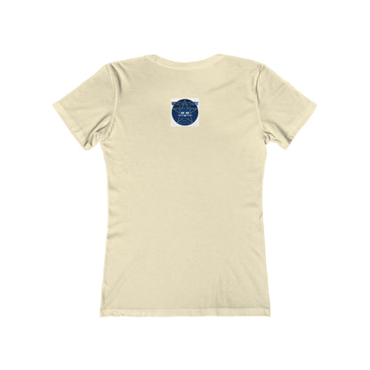Cat Star Graphic Tee — "Bluestray" Women's Boyfriend T‑Shirt