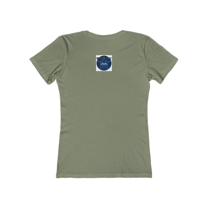 Cat Star Graphic Tee — "Bluestray" Women's Boyfriend T‑Shirt