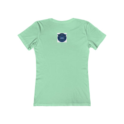 Cat Star Graphic Tee — "Bluestray" Women's Boyfriend T‑Shirt