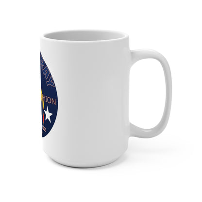 Bluestray Cat Logo 15oz Coffee Mug — Timeless Fashion Retro Design