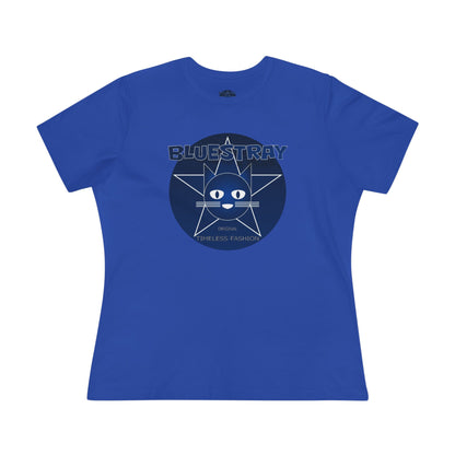 Bluestray Cat Graphic Tee — Women's Cat Lover T-Shirt