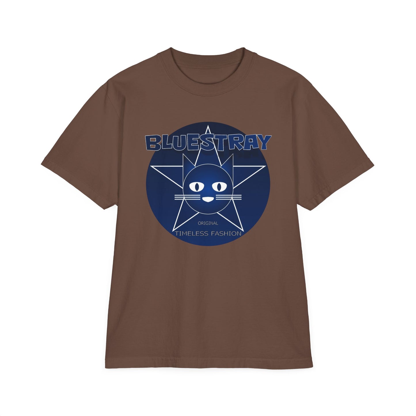 Bluestray Star Cat T-Shirt — Retro Graphic Tee