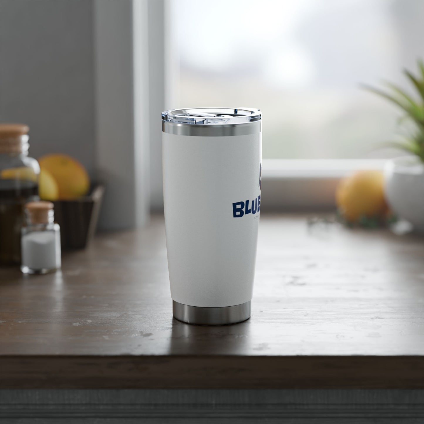 Bluestray Cat Logo Tumbler — 20oz Insulated Stainless Steel Travel Cup