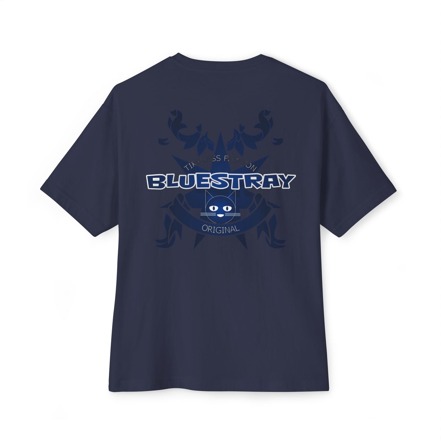 Bluestray Crab Graphic Tee — Oversized Boxy T‑Shirt
