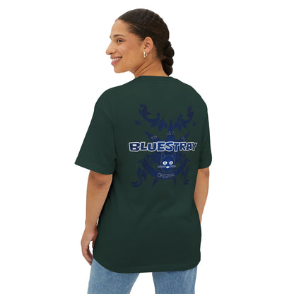Bluestray Crab Graphic Tee — Oversized Boxy T‑Shirt