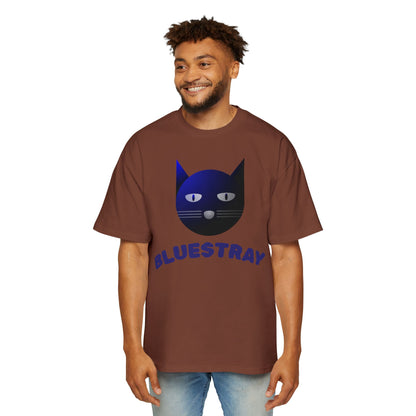 Bluestray Cat Tee — Graphic Men's Oversized T-Shirt
