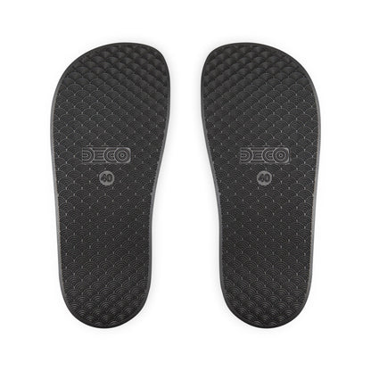 Women's Slide Sandals — Removable-Strap Bluestray Cat Logo Slides