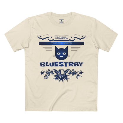 Bluestray Graphic Tee — Retro Cat Logo T-Shirt