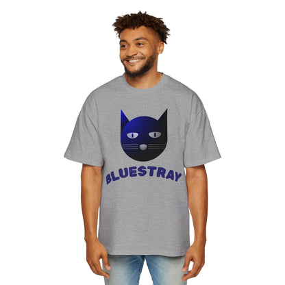 Bluestray Cat Tee — Graphic Men's Oversized T-Shirt