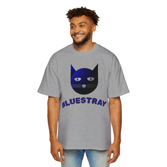 Bluestray Cat Tee — Graphic Men's Oversized T-Shirt