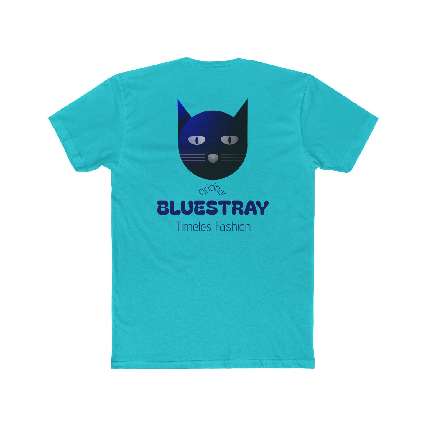 Bluestray Cat Graphic Tee — Timeless Fashion Cotton T‑Shirt