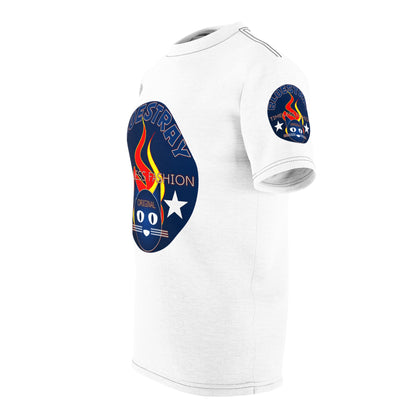 Bluestray Cat Flame Logo Tee — Vintage Timeless Fashion Graphic T-Shirt