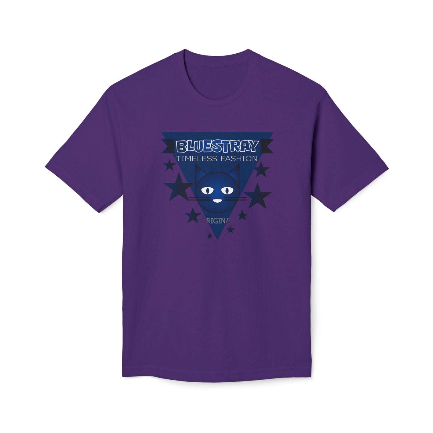 Bluestray Triangle Graphic T-Shirt — Timeless Fashion Cat Eyes Design