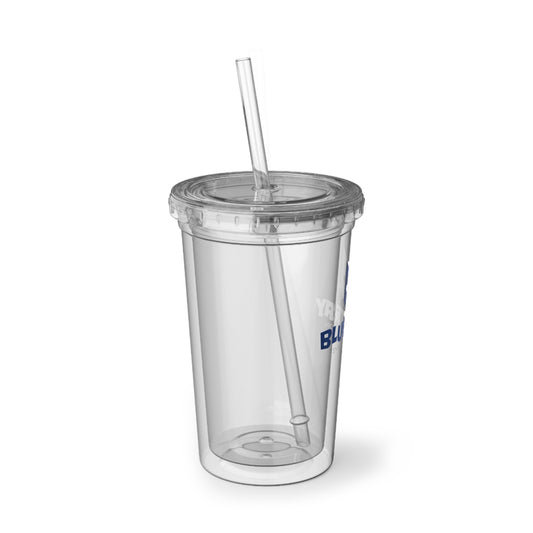 Bluestray Clear Acrylic Tumbler with Straw