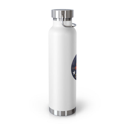 22oz Copper Bluestray Vacuum Bottle — Retro Campfire Logo Insulated Water Bottle