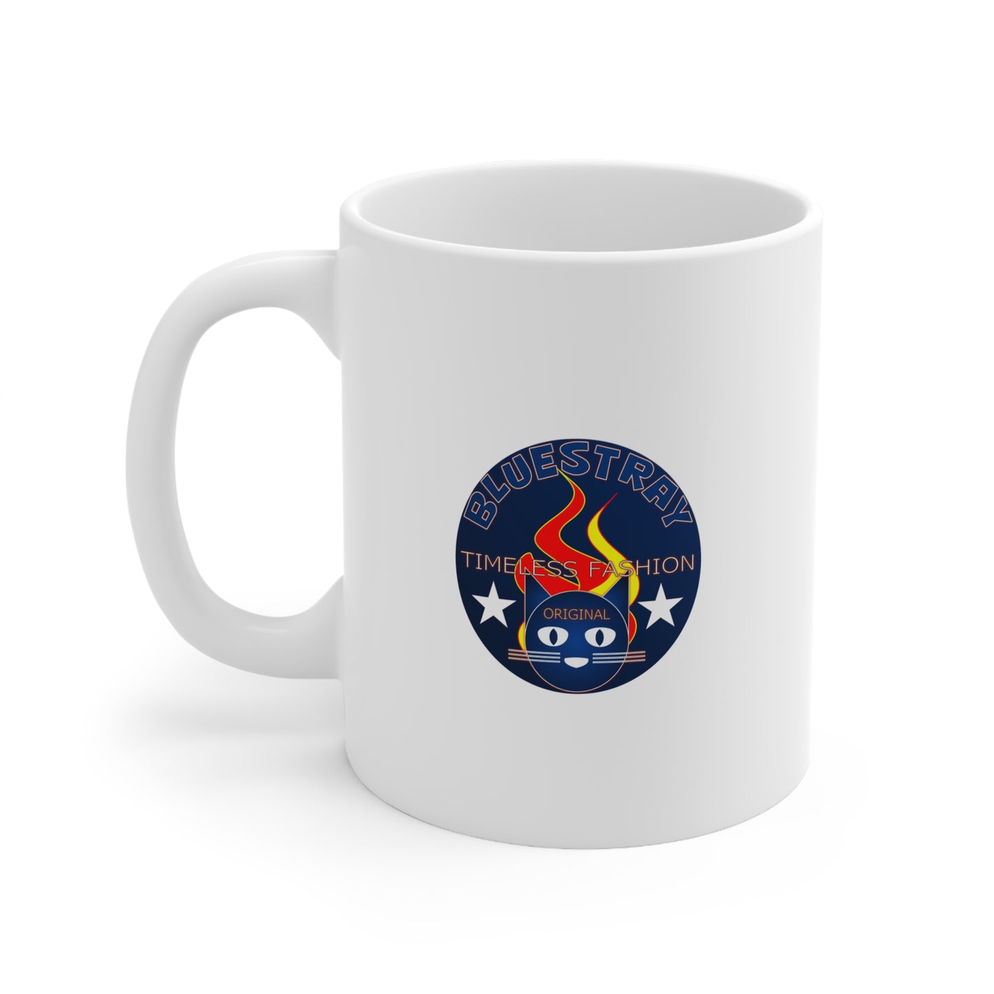 Coffee Mug — Bluestray Flame Logo Ceramic Mug (11oz & 15oz)
