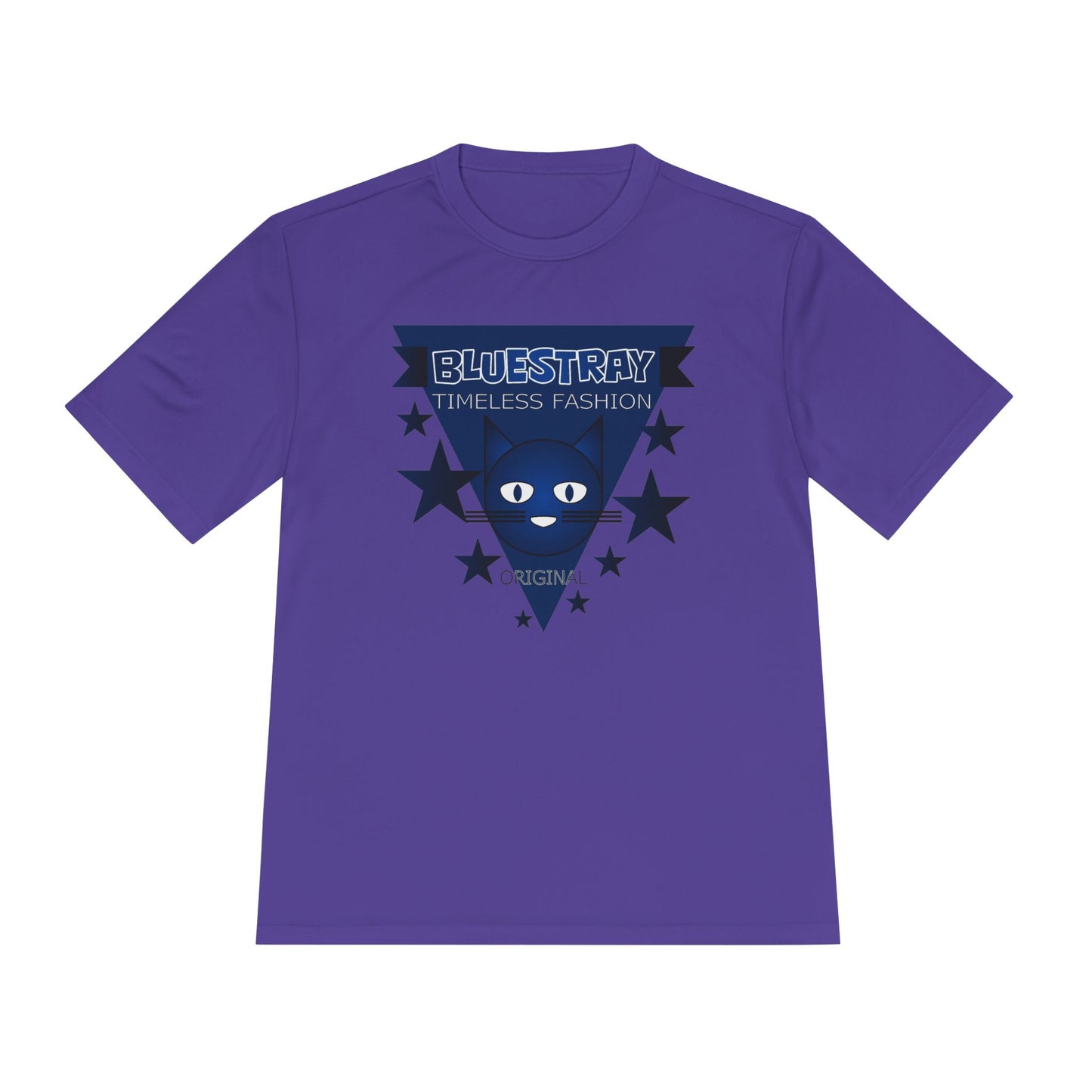 Bluestray Timeless Fashion Tee — Retro Triangle Star Graphic