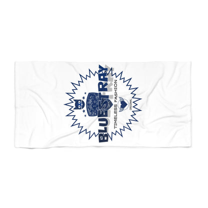 Beach Towel — Vintage Nautical Bluestray Logo Beach Towel