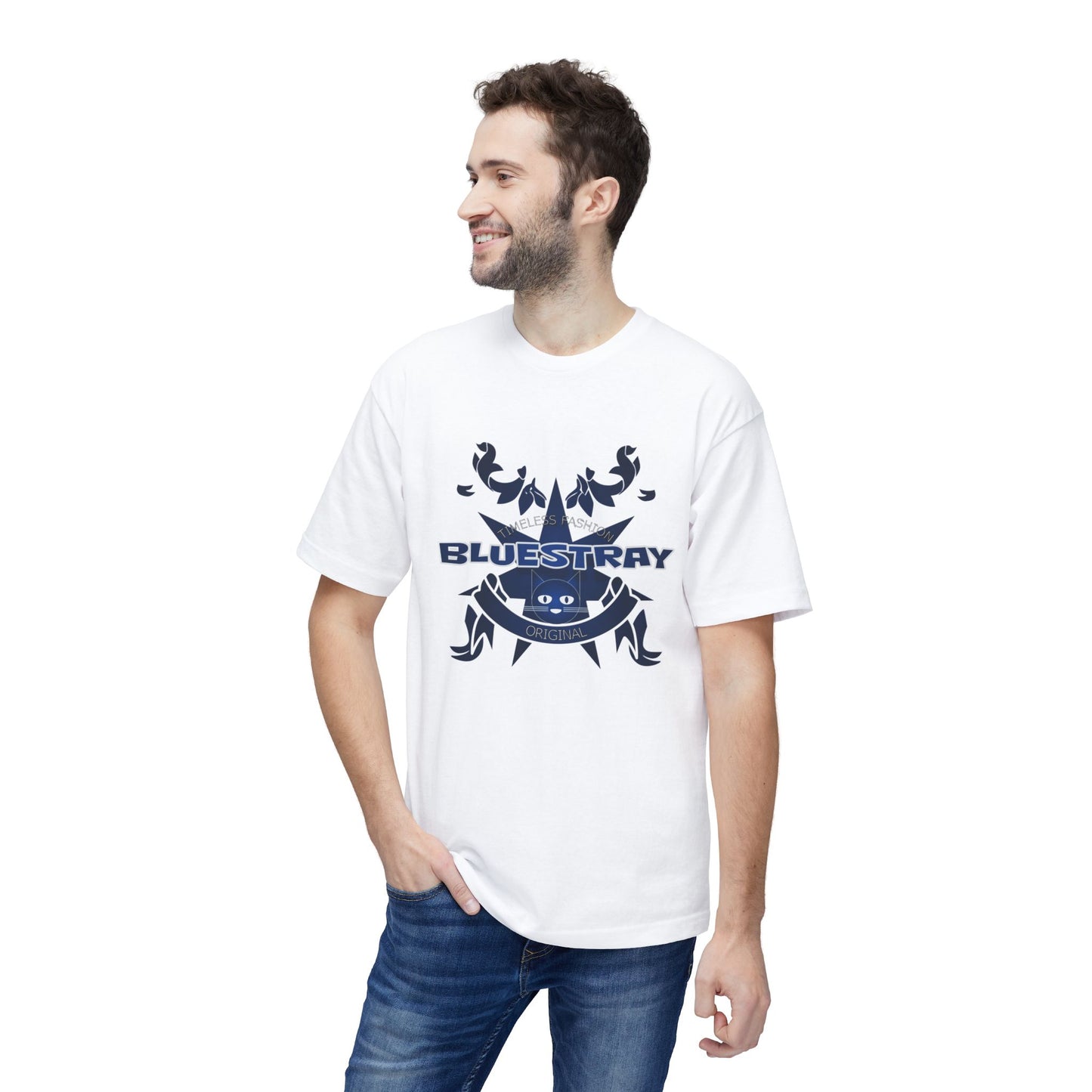 Bluestray Crab Logo T-Shirt — Nautical Beach Casual Tee