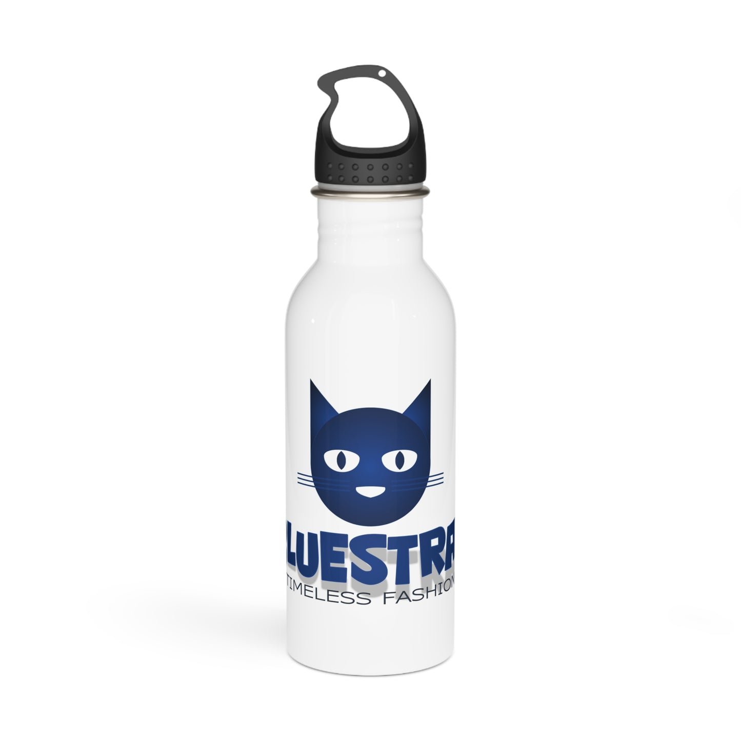 Bluestray Cat Stainless Steel Water Bottle — Timeless Fashion Logo