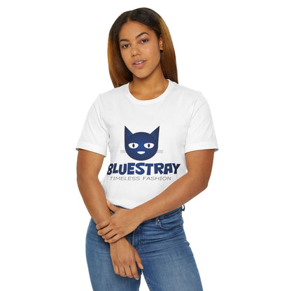 Bluestray Cat Logo T-Shirt — Timeless Fashion Graphic Tee