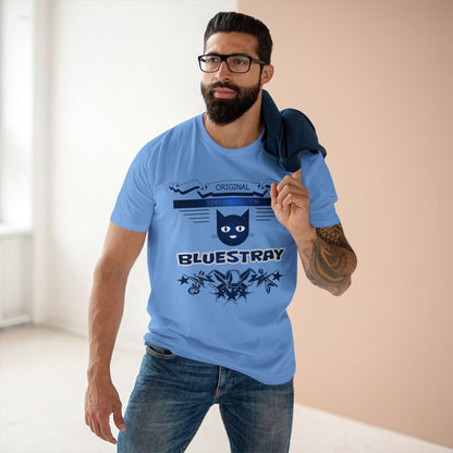 Bluestray Graphic Tee — Retro Cat Logo T-Shirt