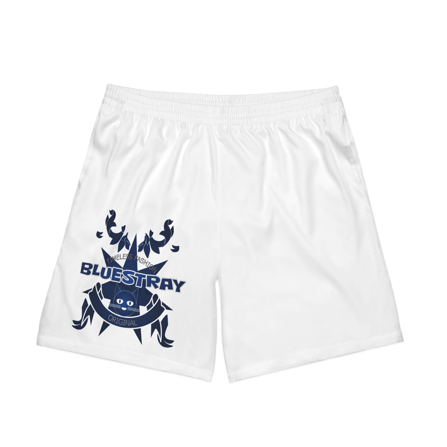 Beach Shorts — Bluestray Crab Logo Elastic Swim Trunks