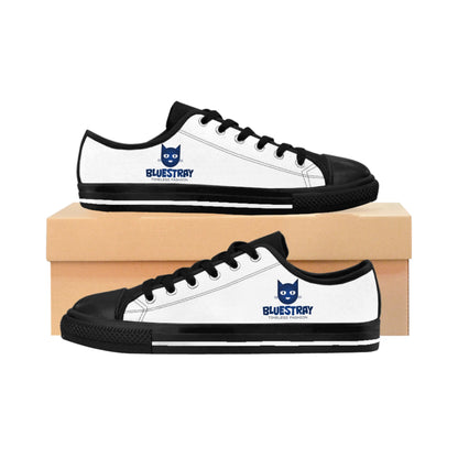 Men's Sneakers — Bluestray Logo Low-Top Canvas Shoes