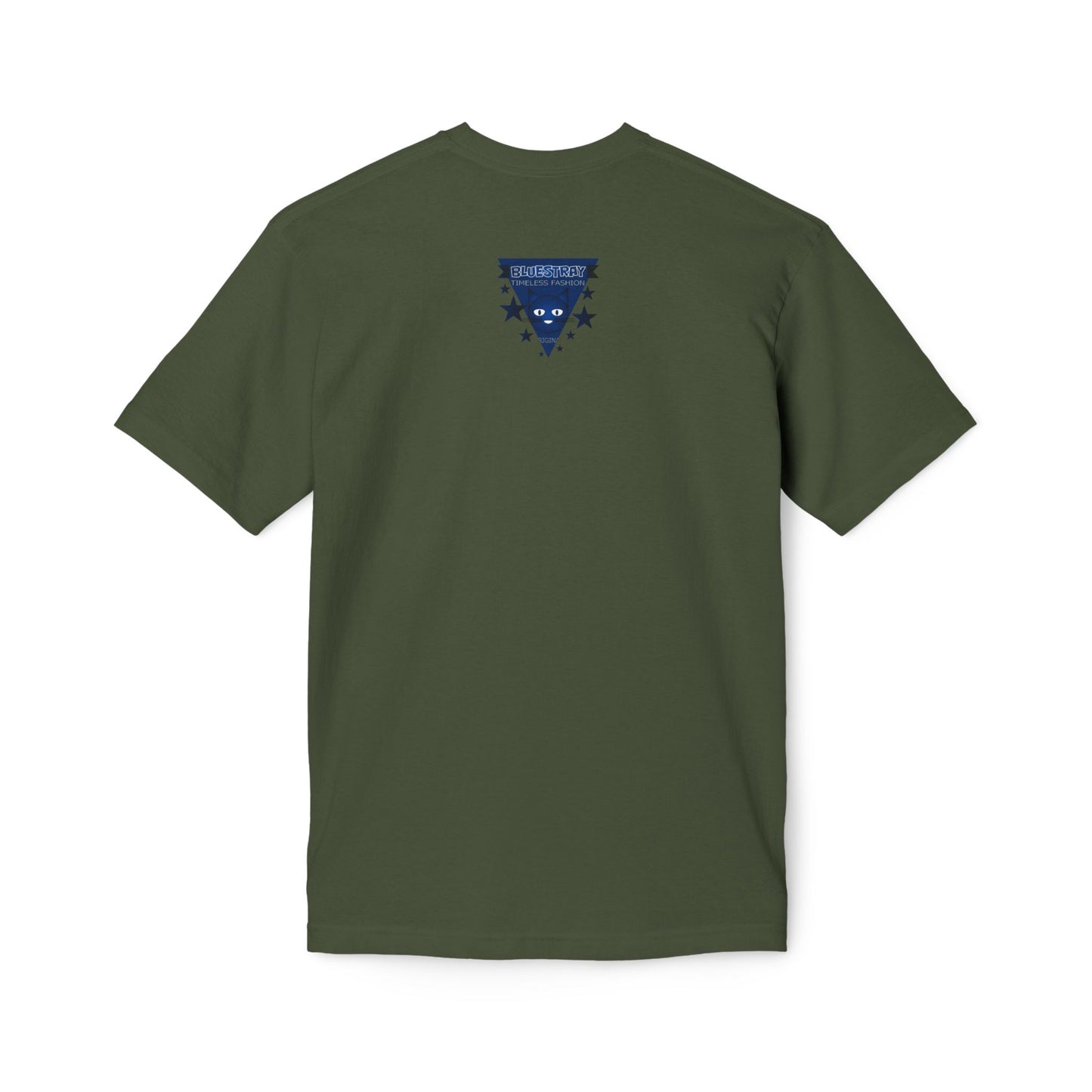 Bluestray Triangle Graphic T-Shirt — Timeless Fashion Cat Eyes Design