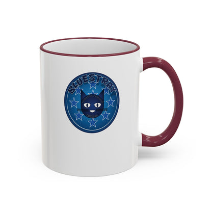 Bluestray Celtic Compass Accent Rim Mug — 11oz & 15oz Rustic Nautical Coffee Cup