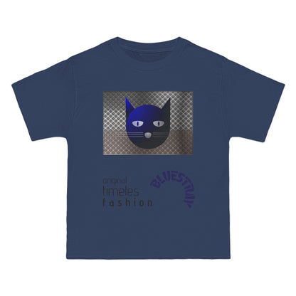 Bluestray Cat Graphic T-Shirt — 'BluesTown' Fashion Tee