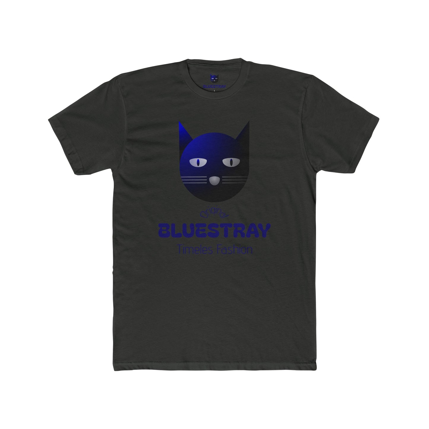 Bluestray Cat Graphic Tee — Timeless Fashion Cotton T‑Shirt