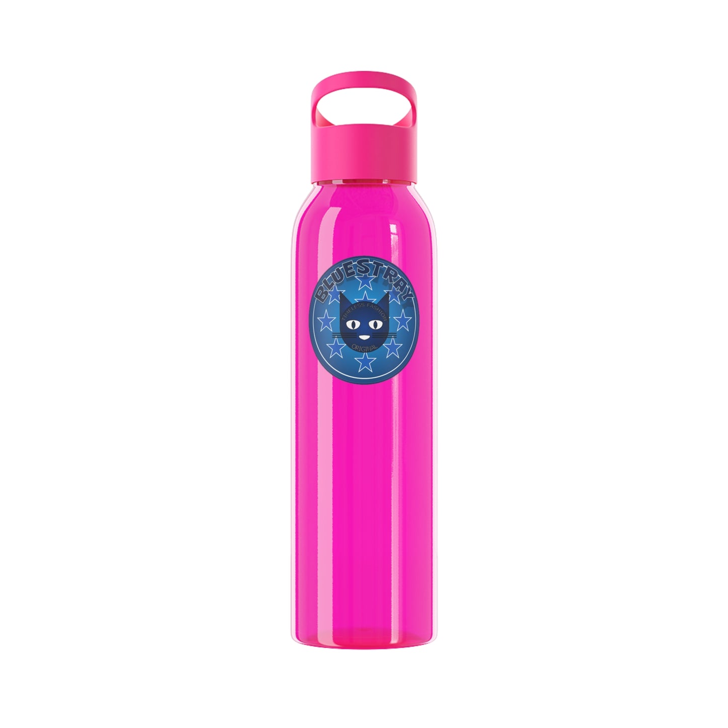 Bluestray Cat Water Bottle — Cute Sky-Themed Reusable Bottle