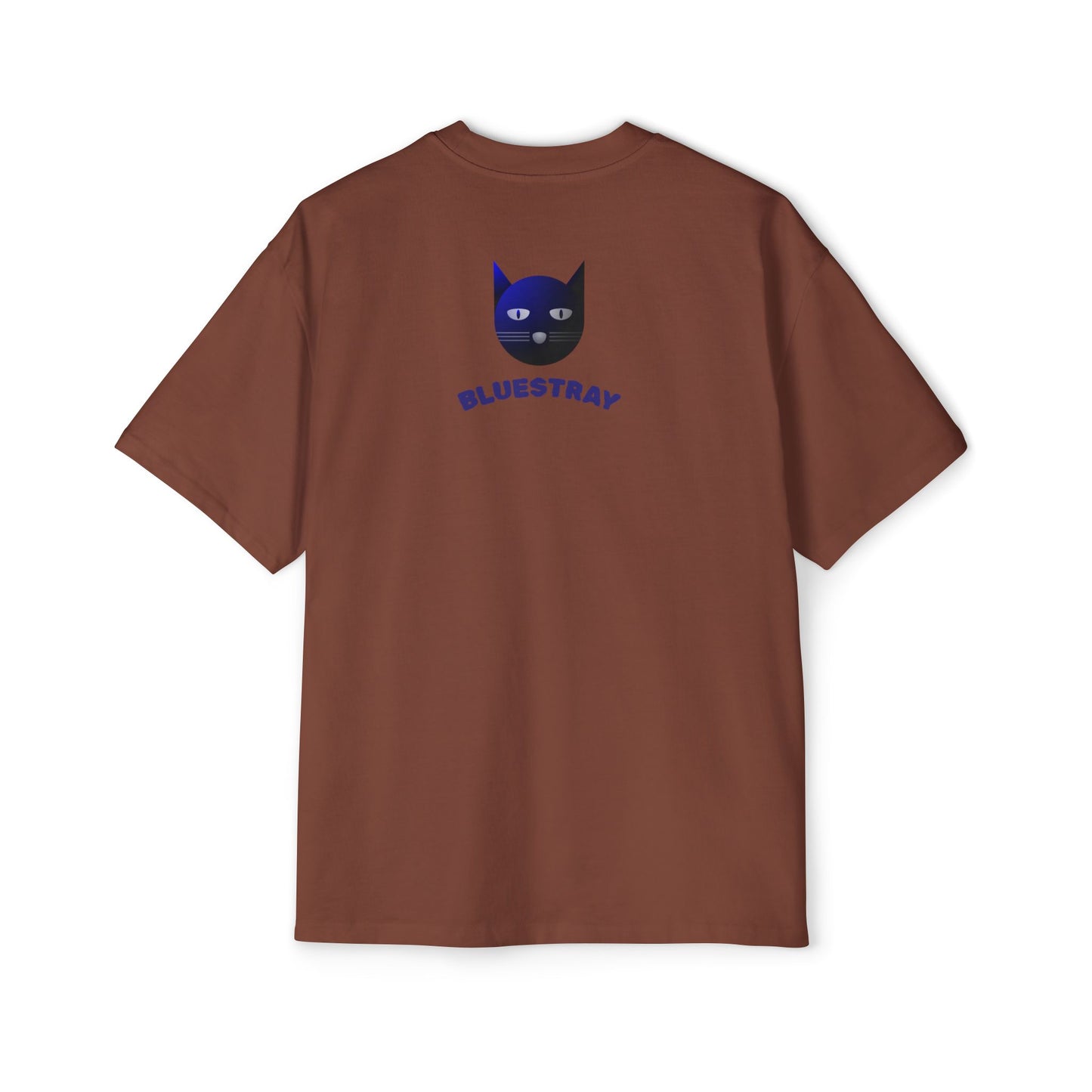 Bluestray Cat Tee — Graphic Men's Oversized T-Shirt