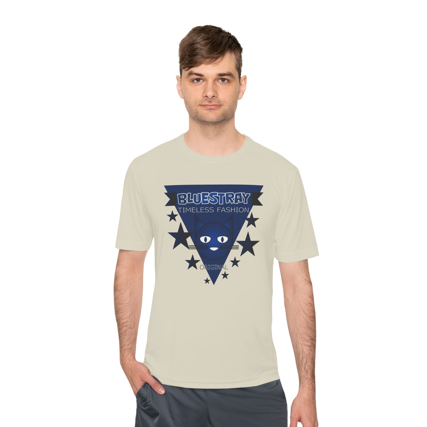 Bluestray Timeless Fashion Tee — Retro Triangle Star Graphic