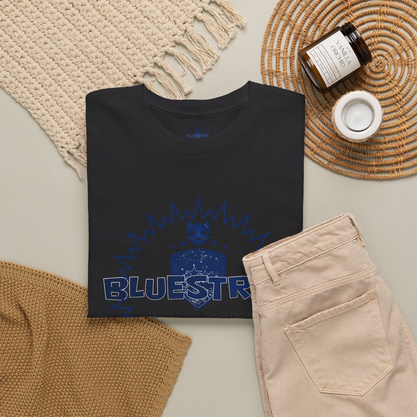 Bluestray Vintage Logo Tee — Timeless Fashion Graphic T-Shirt