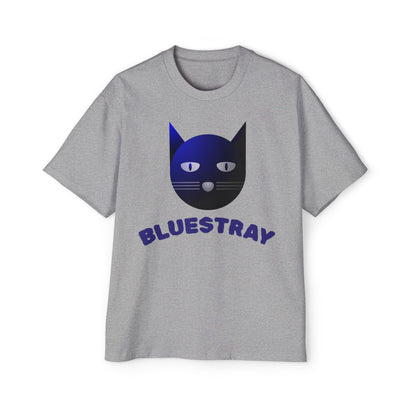 Bluestray Cat Tee — Graphic Men's Oversized T-Shirt